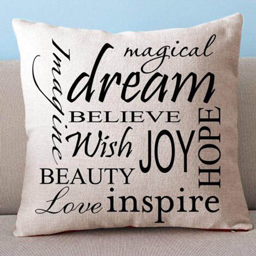 Rattan Imports Pillow New "Feel Good" Square Toss Pillow Cover