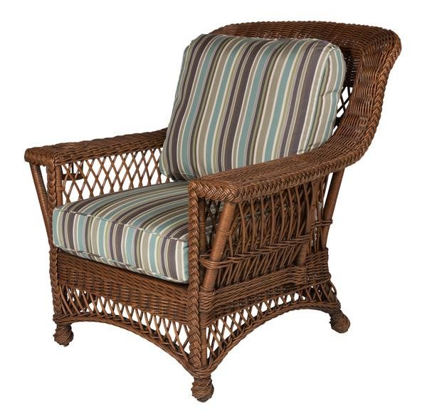 Designer Wicker &amp; Rattan By Tribor Rockport Arm Chair by Designer Wicker from Tribor Chair - Rattan Imports