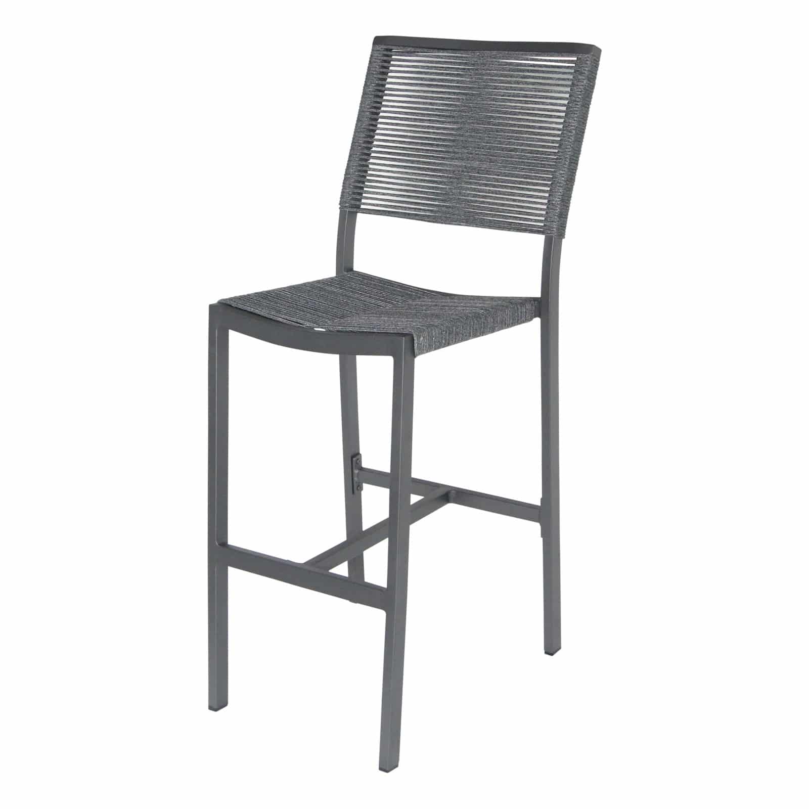 Source Furniture Bar Side Chair Black Durarope Source Furniture Fiji Rope Bar Side Chair