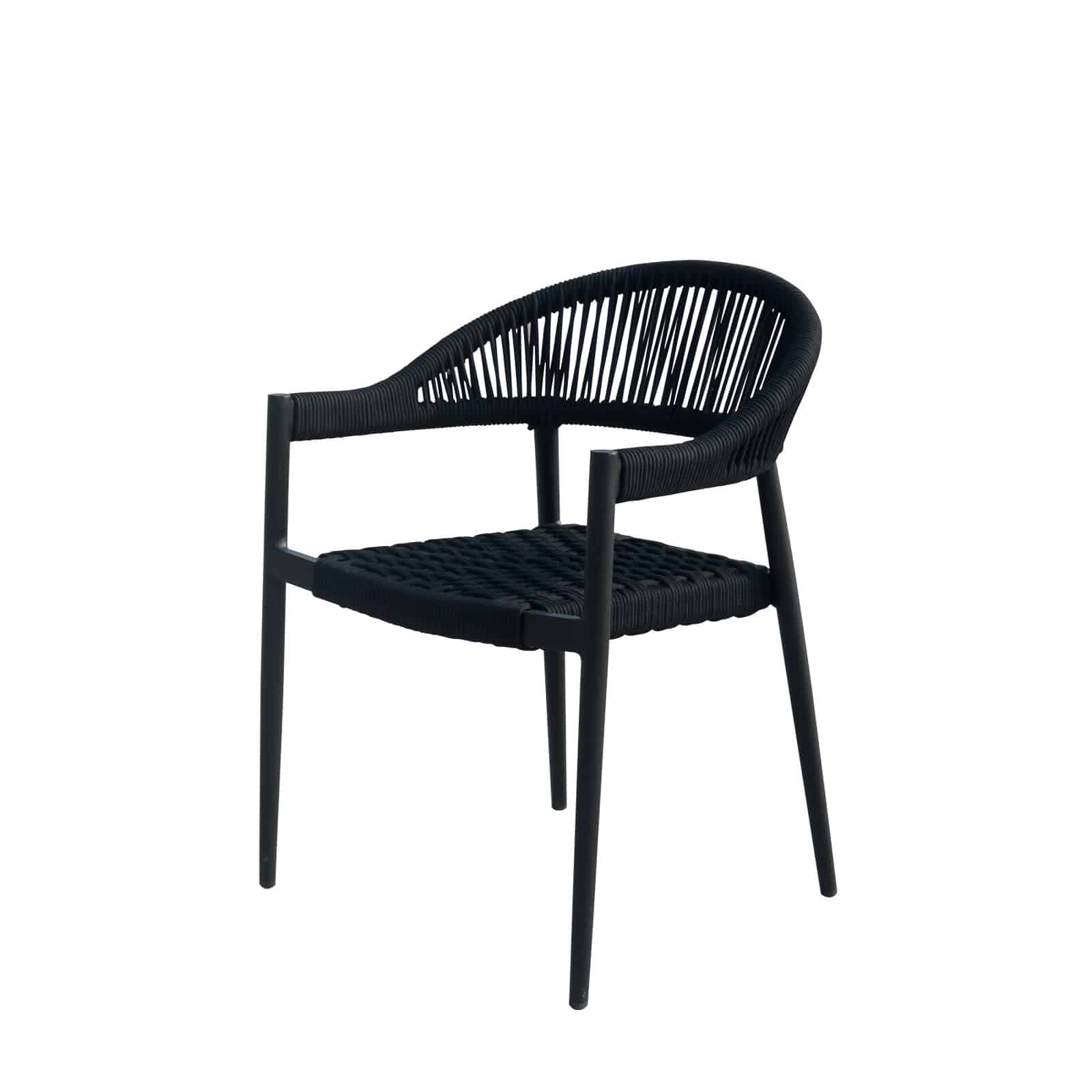 Source Furniture Dining Arm Chair Black Durarope Source Furniture Skye Dining Arm Chair