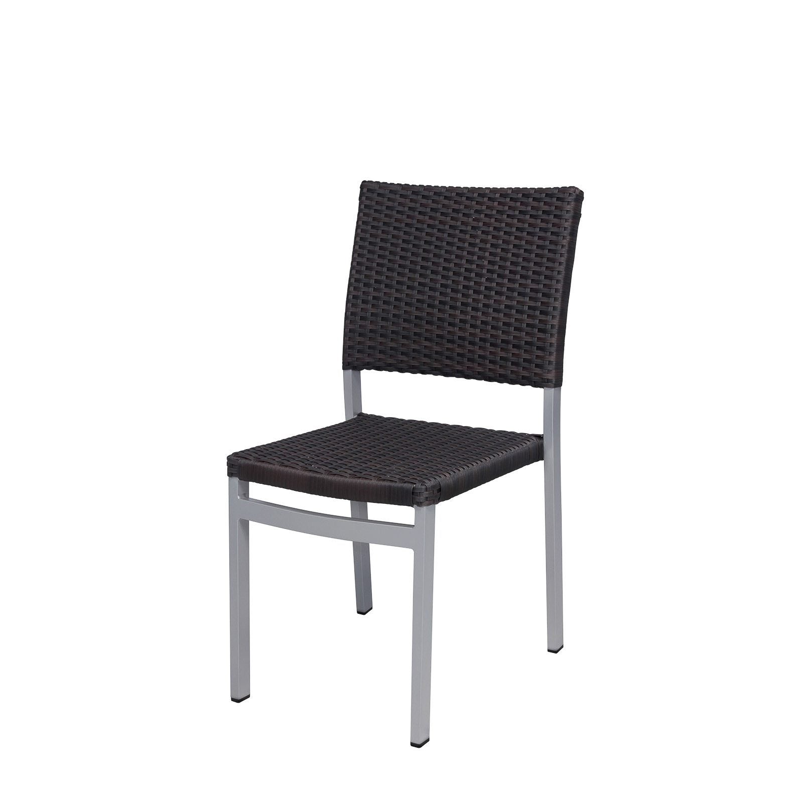 Source Furniture Dining Chair Espresso Weave Fiji Dining Side Chair