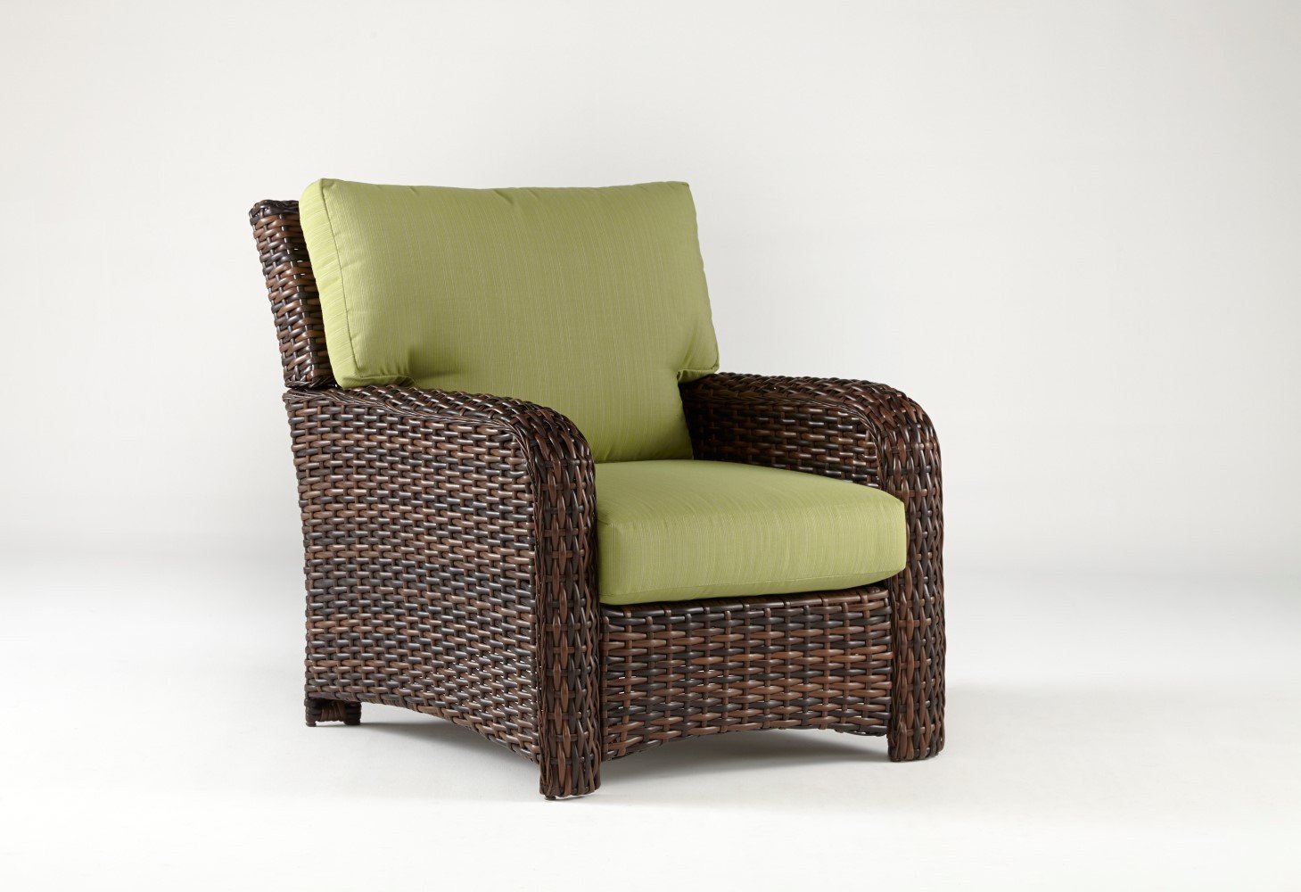 South Sea Rattan Chair Tobacco South Sea Rattan St. Tropez Arm Chair