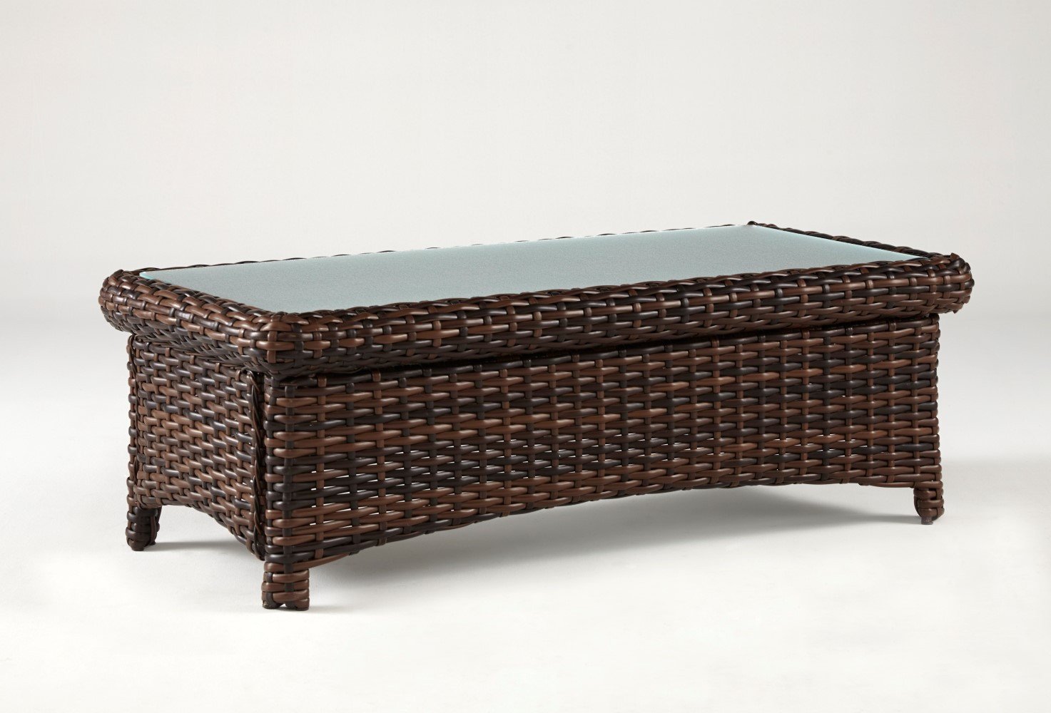 South Sea Rattan Coffee Table Tobacco South Sea Rattan St. Tropez Coffee Table