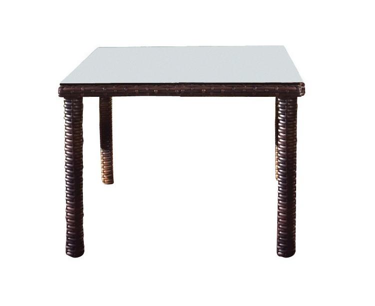 South Sea Rattan Dining Table South Sea Rattan St. Tropez Square Dining Table
