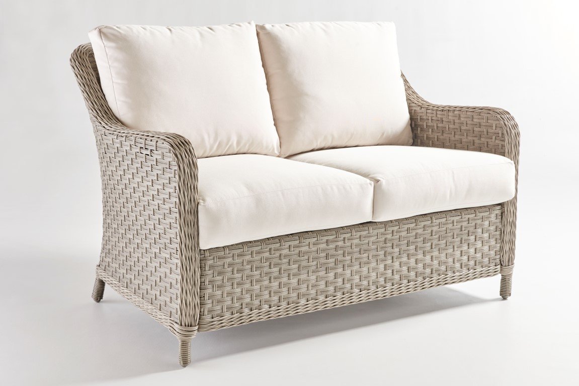 South Sea Rattan Loveseat South Sea Rattan Mayfair Loveseat
