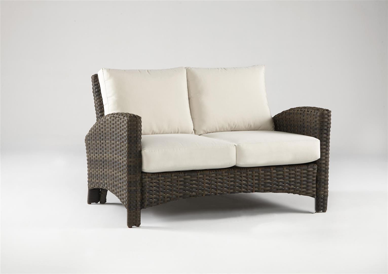 South Sea Rattan Loveseat South Sea Rattan Panama Loveseat