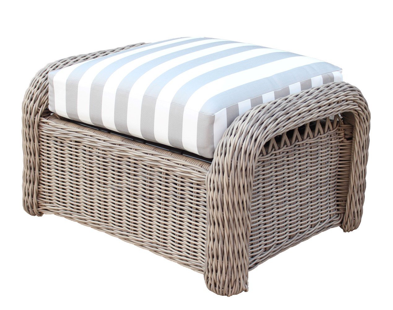 South Sea Rattan Ottoman South Sea Rattan Arcadia Ottoman
