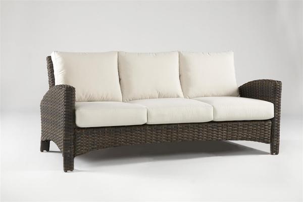 South Sea Rattan Seating Set South Sea Rattan Panama 5-Piece Resin Wicker Conversation Set