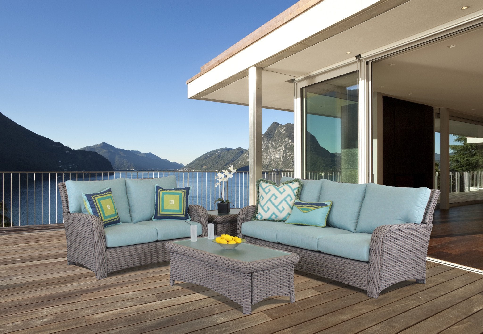 South Sea Rattan Tropez Sofa Rattan Imports - Main Image