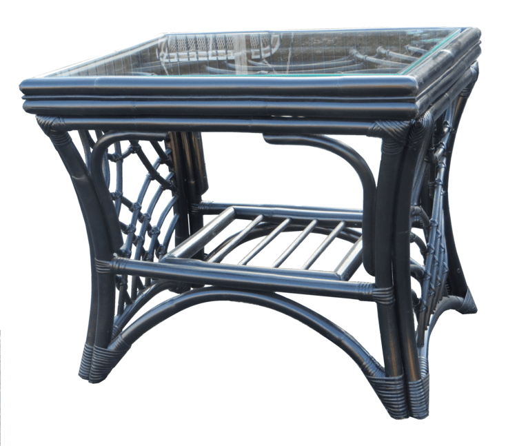 Spice Islands Coffee Table Brownwash Spice Islands Bali Wicker Coffee Table Brownwash & Black