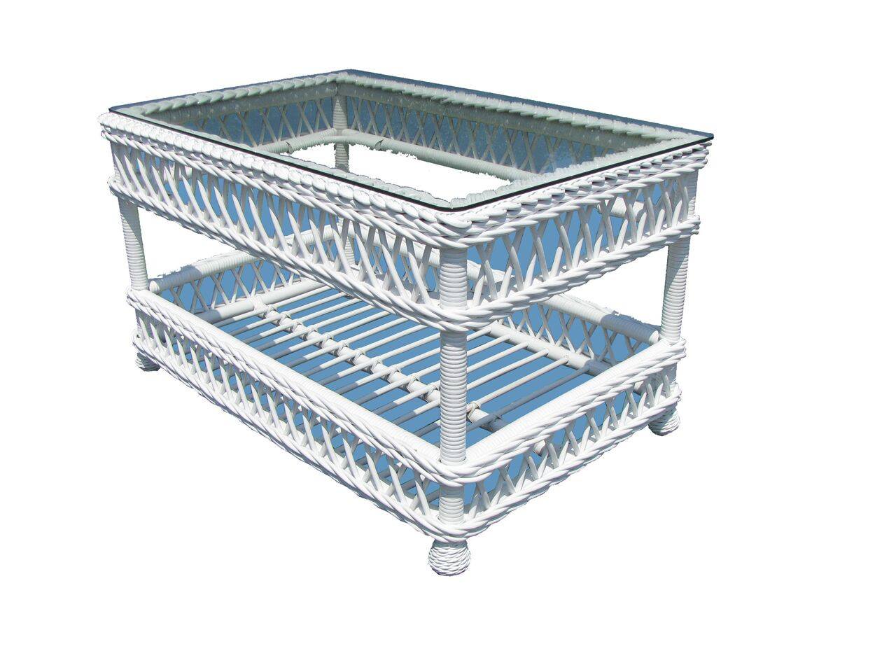 Spice Islands Coffee Table Spice Islands Bar Harbor Coffee Table White