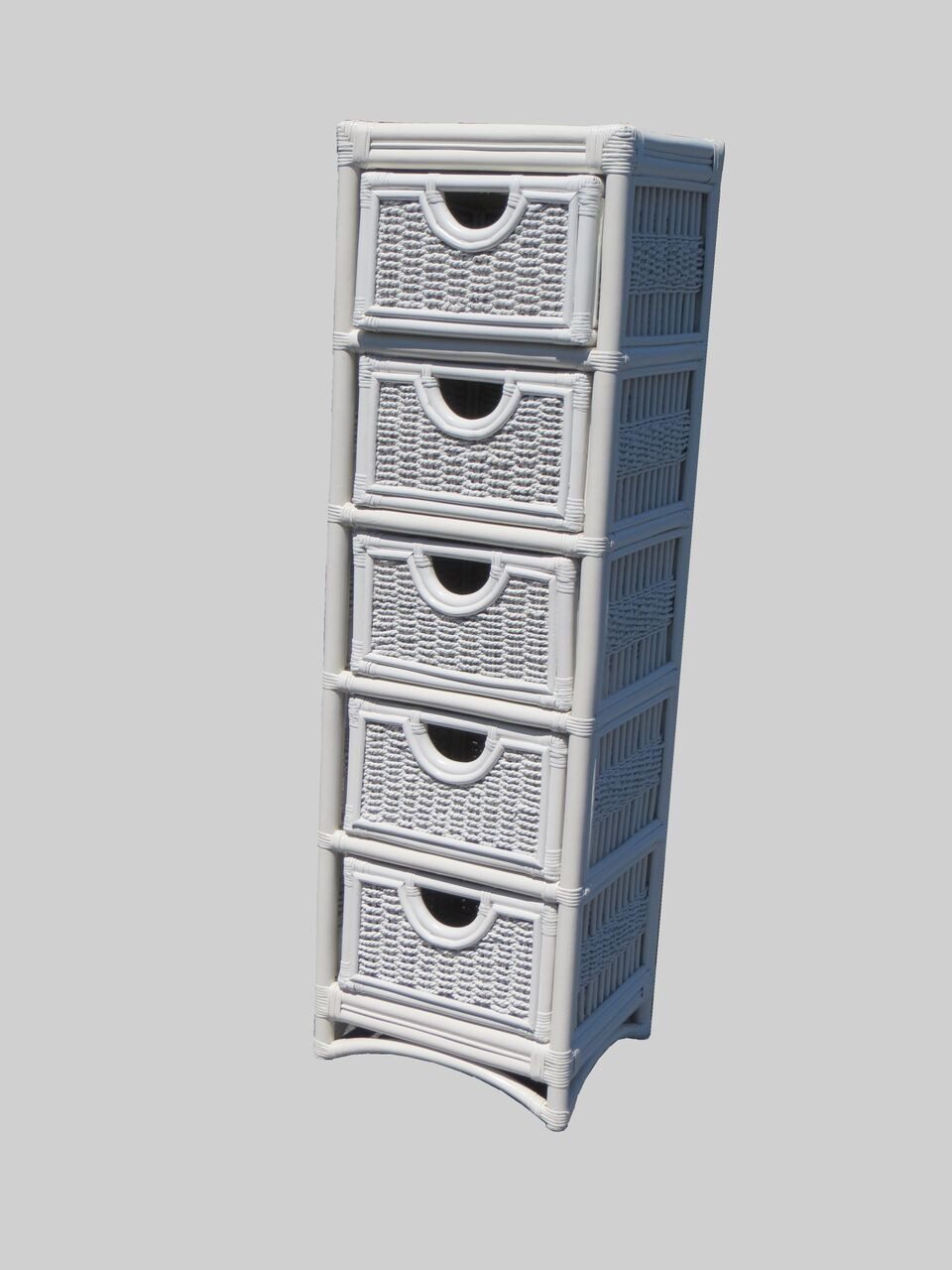Spice Islands Drawer Spice Islands Regatta 5 Drawer Unit White
