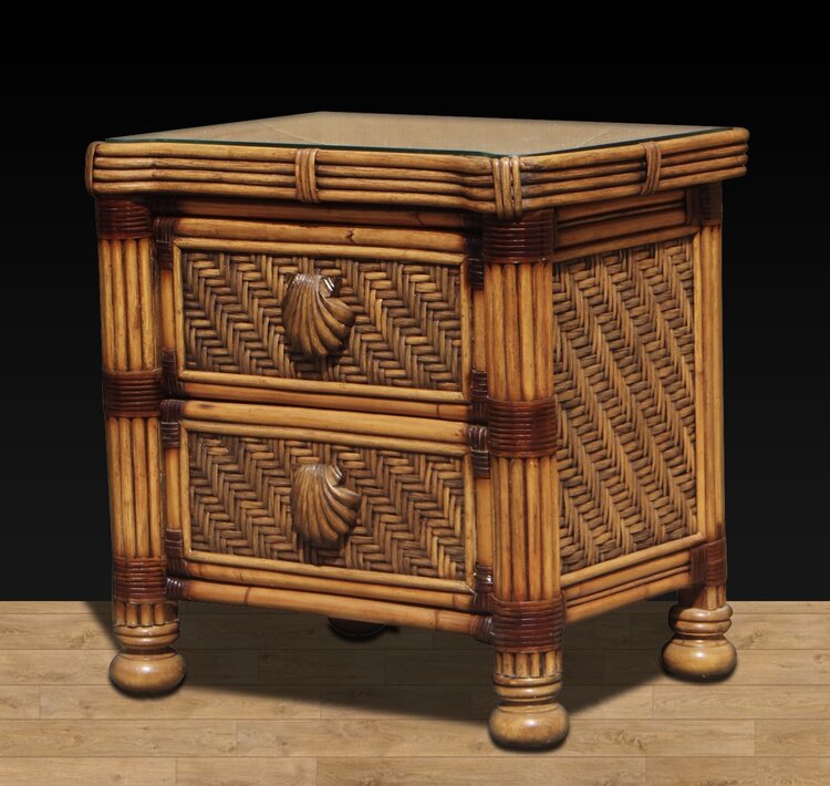 Spice Islands Drawer Spice Islands Royal Palm Night Stand