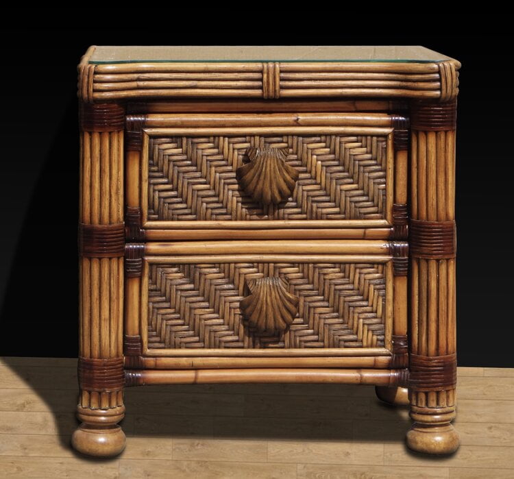 Spice Islands Drawer Spice Islands Royal Palm Night Stand