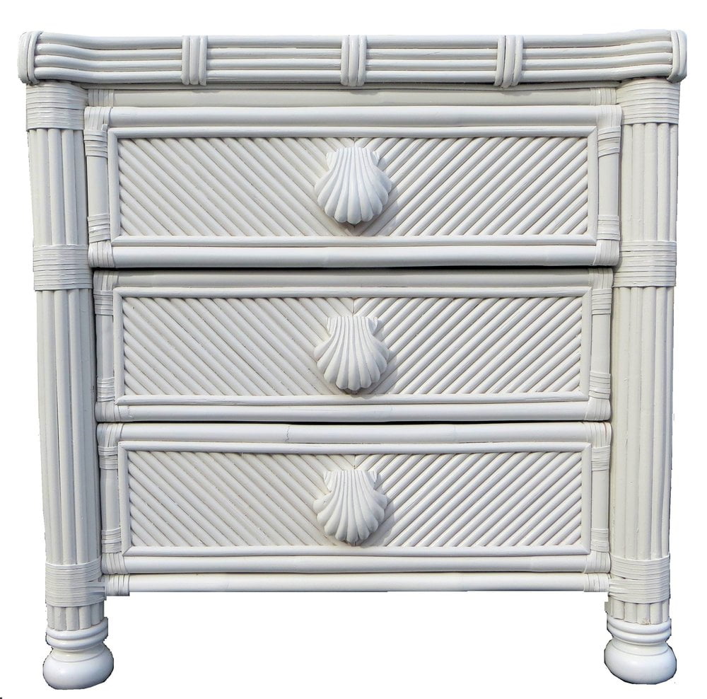 Spice Islands Dresser White Spice Island Coral Cove 3 Drawer Dresser