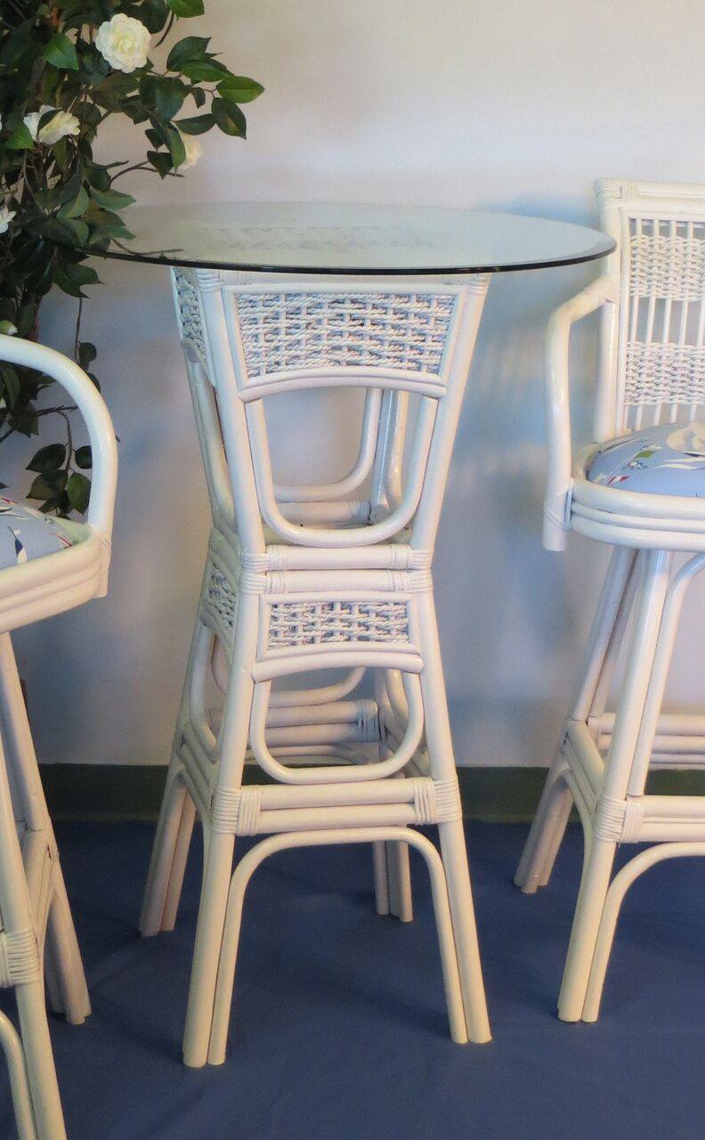 Spice Islands End Table Spice Islands Regatta Bistro Table White