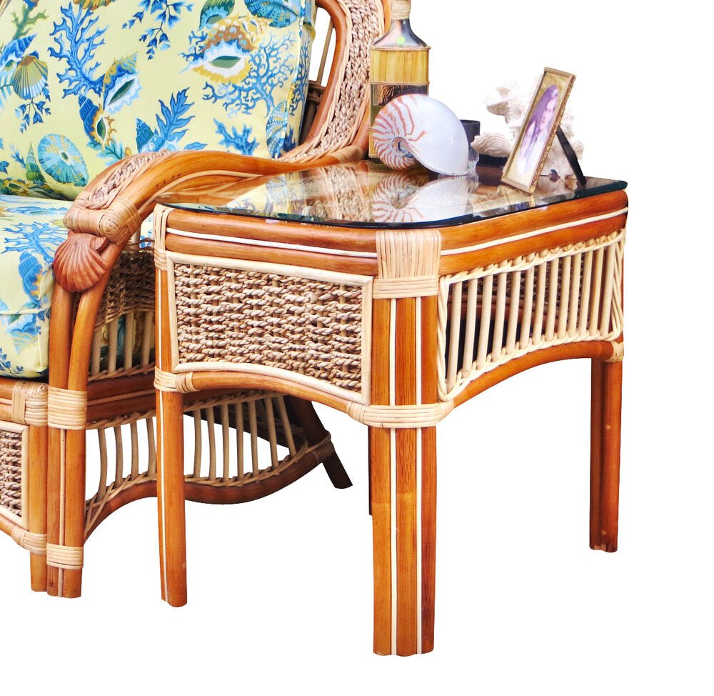 Spice Islands End Table Spice Islands Seascape End Table Natural