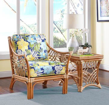 Spice Islands Indoor Seating Set Natural Spice Islands Wicker Bali Wicker 6 Piece Seating Set