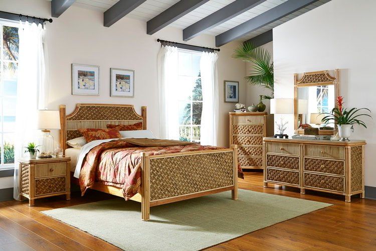 Spice Islands King Bed Set Spice Islands Mandalay 5 Piece Queen Bedroom Set