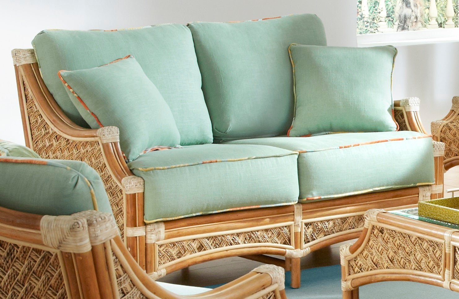 Spice Islands Loveseat Spice Islands Mauna Loa Loveseat Natural