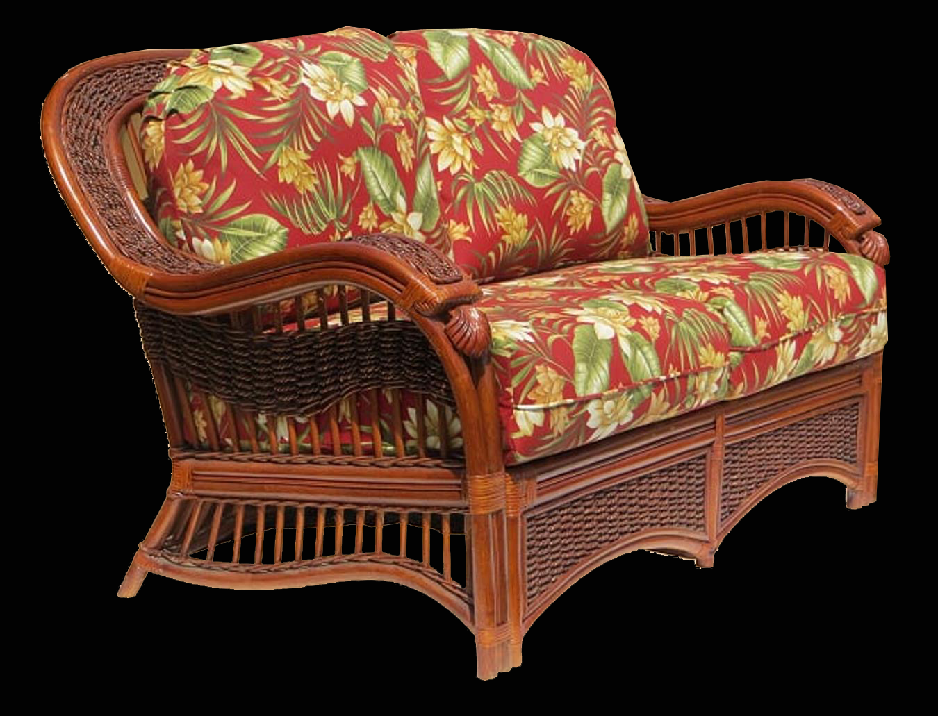 Spice Islands Loveseat Spice Islands Seascape Loveseat Brownwash