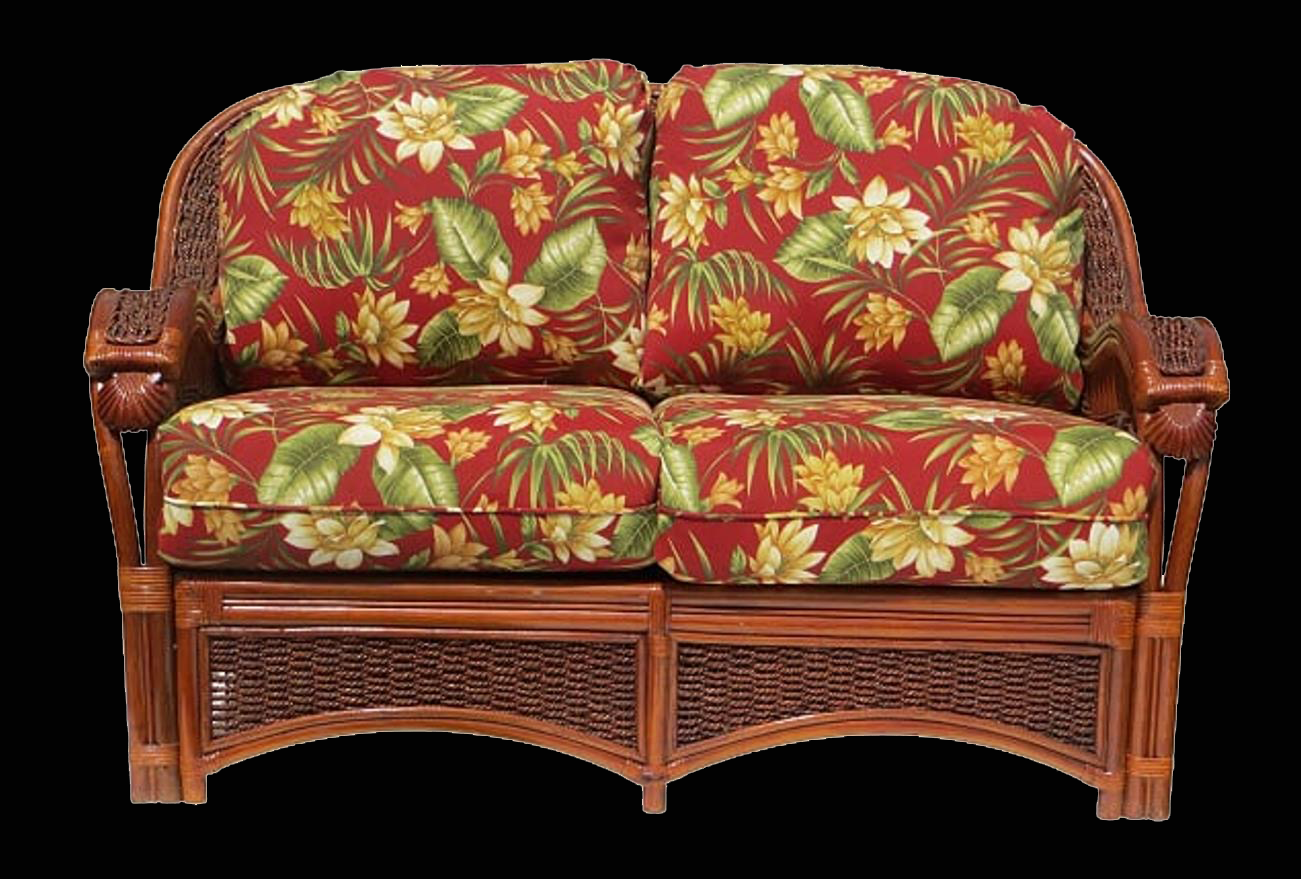 Spice Islands Loveseat Spice Islands Seascape Loveseat Brownwash