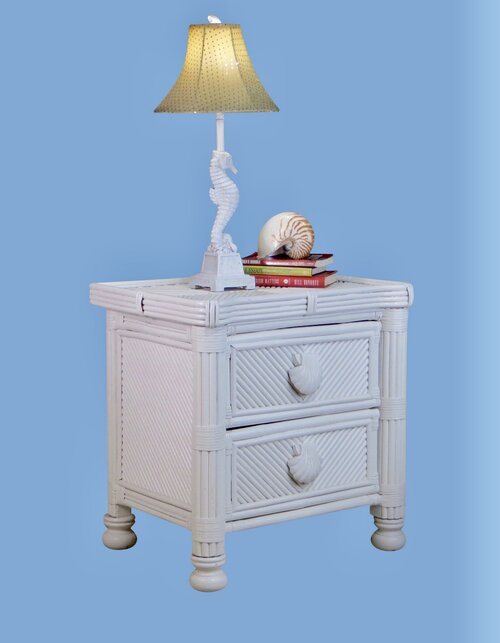 Spice Islands Night Stand White Spice Islands Coral Cove Night Stand