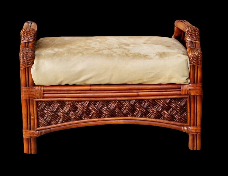 Spice Islands Ottoman Spice Islands Mauna Loa Ottoman Brownwash