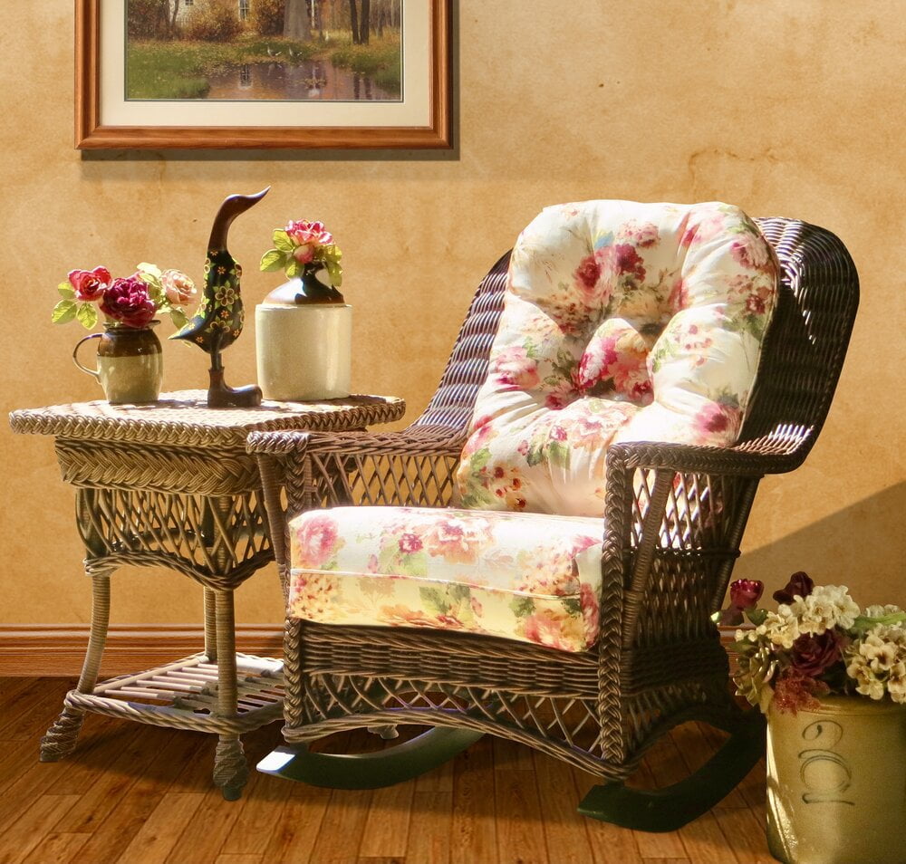 Spice Islands Rocking Chair Spice Islands Bar Harbor Rocker Brownwash