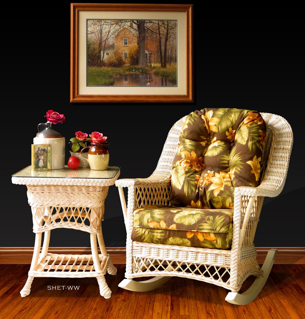 Spice Islands Rocking Chair Spice Islands Bar Harbor Rocker Whitewash