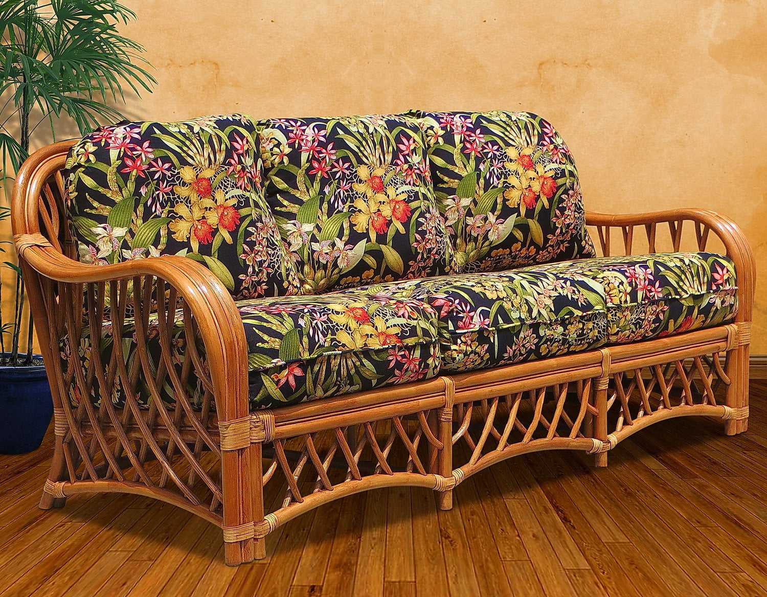 Spice Islands Sofa Spice Islands Montego Bay Sofa Cinnamon