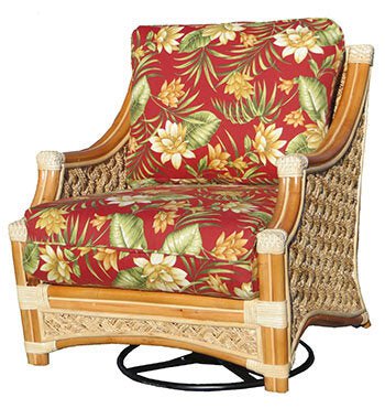 Spice Islands Swivel Rocking Chair Spice Islands Mauna Loa Swivel Rocker Natural
