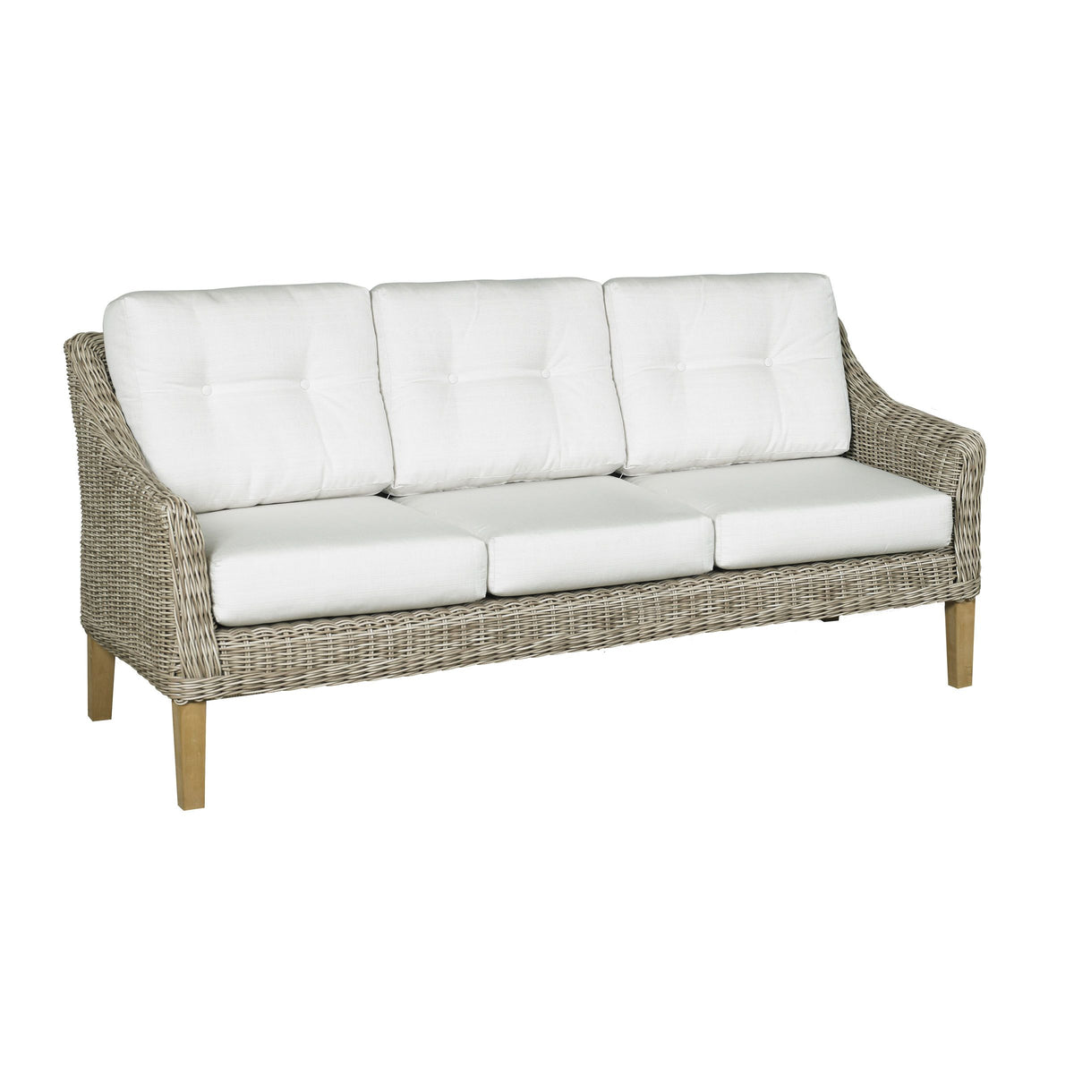 Forever Patio Carlisle Alabaster 4 Piece Sofa Seating Set