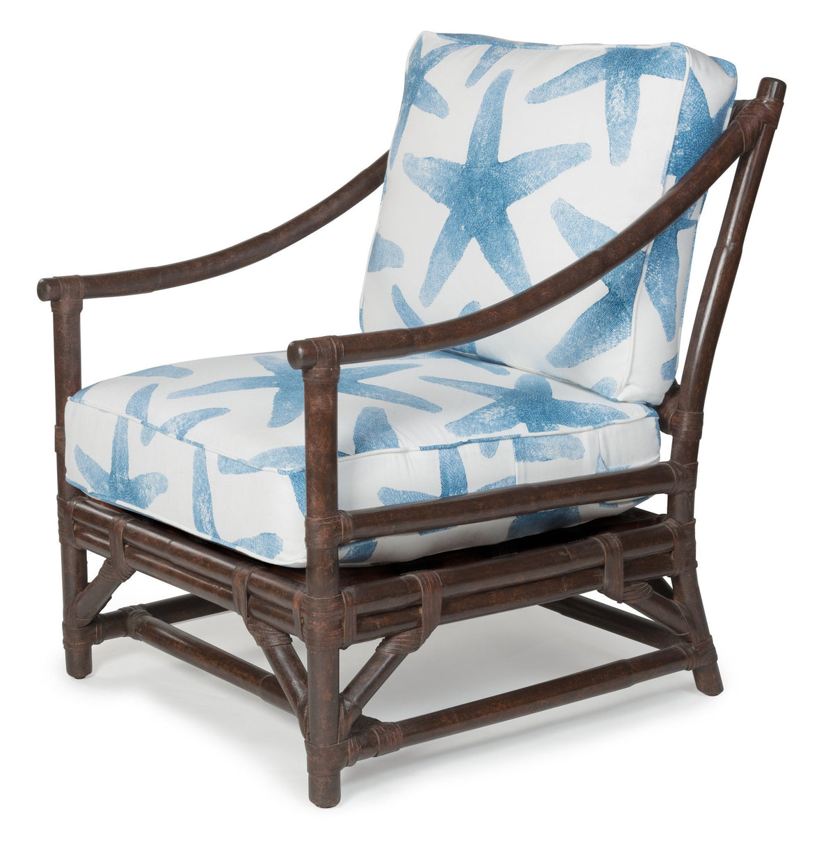 Designer Wicker &amp; Rattan By Tribor Woodland Rattan Arm Chair by Designer Wicker from Tribor Chair - Rattan Imports