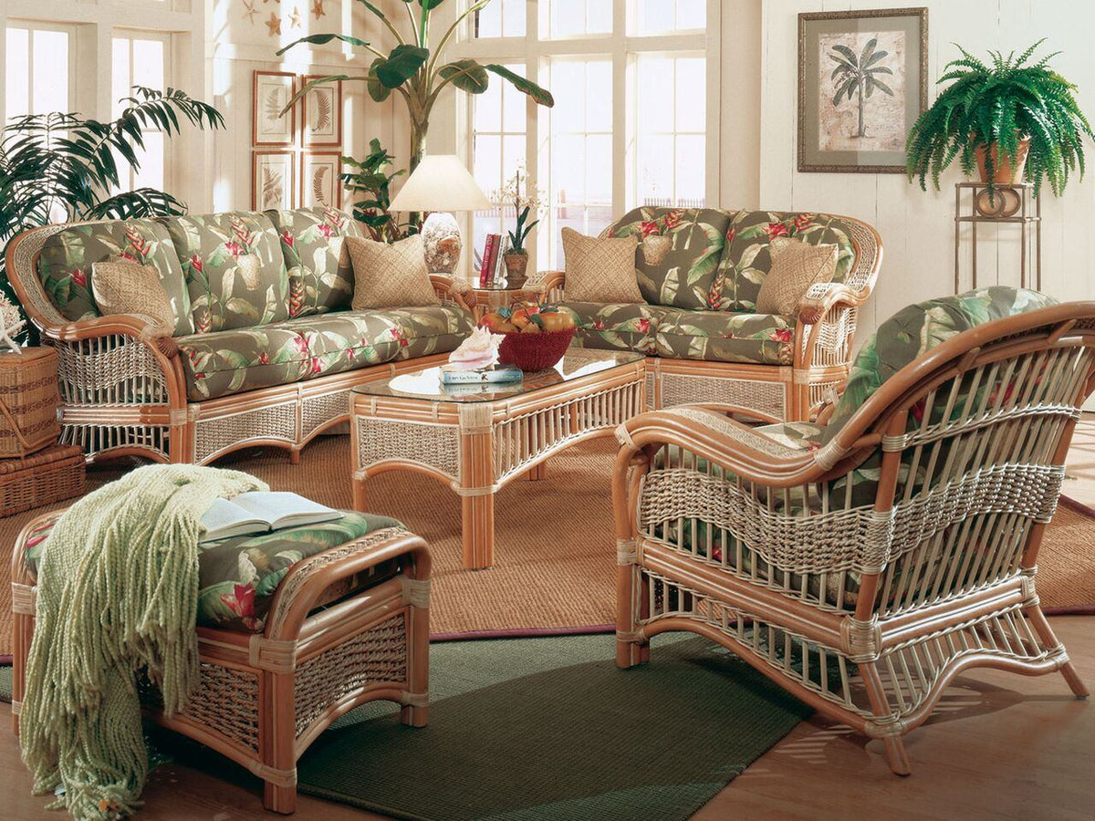 Spice Islands Spice Islands Seascape Sofa Natural Sofa - Rattan Imports